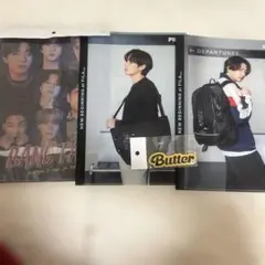 BTS FILA BANG TAE クリアファイル & Butter ステッカーのサムネイル