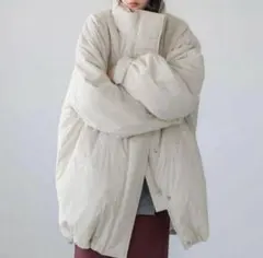 LOWRYS FARM モンスターコート アイボリー