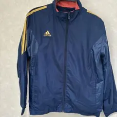 adidas ネイビー ジップアップジャケット