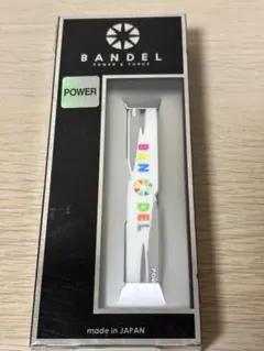BANDEL] バンデル クロスブレスレット(ホワイト×マルチ) Sサイズのサムネイル