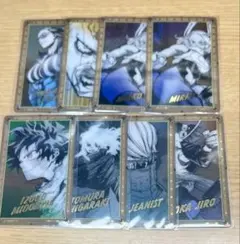 僕のヒーローアカデミア ヒロアカ 原画展 箔押しクリアカード 緑谷