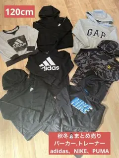 【値下げ】adidas NIKE PUMA GAPまとめ売り7枚　パーカー