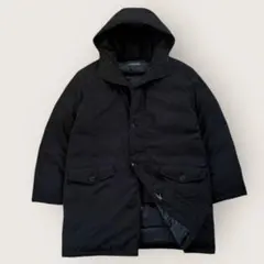 Brooks Brothers ダウンコート パーカー フーディー ブラックのサムネイル