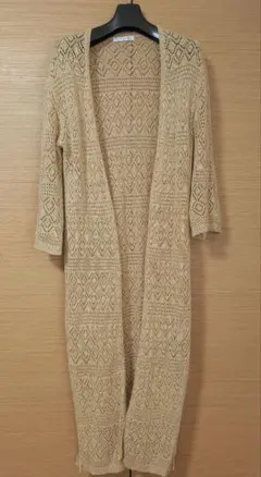 ローリーズファーム サマーニット　ロングカーディガン Mサイズ