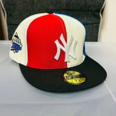 テ*シ様 新品未使用 ニューエラ ヤンキース マルチカラー キャップ 58.7c