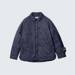 新品　ユニクロ アニヤハインドマーチ パフテックシャツジャケット XL ネイビー