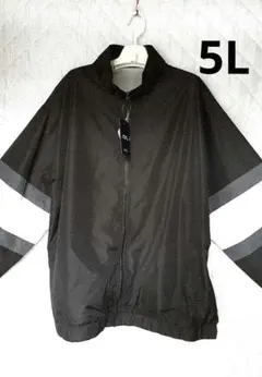 [693]撥水　裏トリコット　黒ジャンパー　大きいサイズ