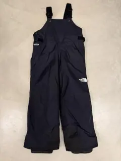 The North Face 子ども用スキーウェア　ズボン　ビブ　 黒