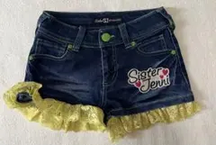 2062【140サイズ】【ショートパンツ】【ジーンズ】