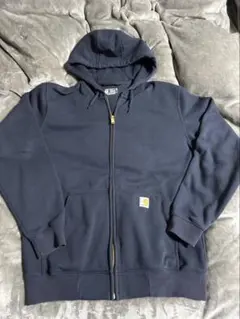Carhartt ネイビー フルジップパーカー M