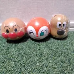 バンダイ おっきなアンパンマンマスコット3体