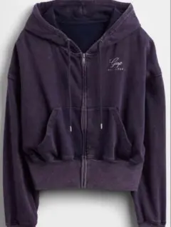 【美品】ヴィンテージソフト GAPロゴジップアップパーカー