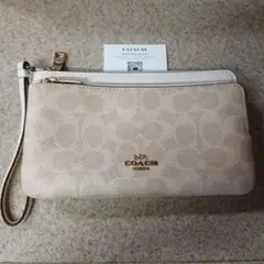 COACH ダブルジップウォレットポーチのサムネイル