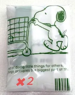 スヌーピー　ファミリーマート　ファミマ　コラボ　レジ袋風　エコバッグ