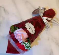 [2026年1月]シャボンフラワー エレガント ミニ ブーケ 薔薇 バラ リボン