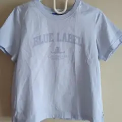 BLUE LABEL CRESTBRIDGE 半袖Tシャツ ライトブルー 38のサムネイル
