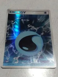 ポケモン　energy ホロ　2006基本水エネルギー ホロンの幻影