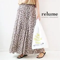 美品✨ジャーナルスタンダードレリューム レーヨンフラワープリントスカートのサムネイル