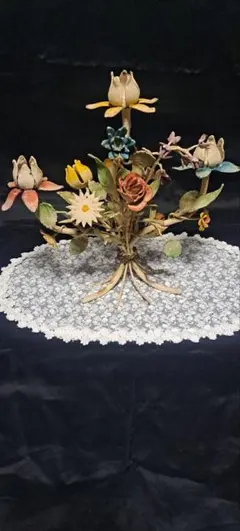 フランスアンティーク　ハンドメイドキャンドルスタンド