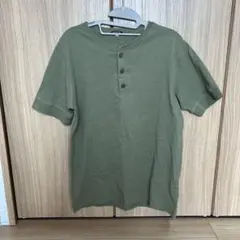 FREAK'S STORE ボタン付きヘンリーネックTシャツ Lサイズ