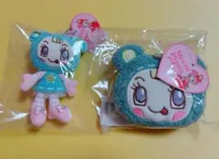 メゾピアノ POPUP ブルーべリエちゃん ぬいぐるみ・ミニポーチ セット