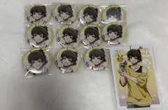 ブルーロック 蜂楽廻 テーマパーク 缶バッジ 11点 特典ブロマイド