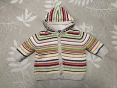 BabyGAP フード付きカーディガン70センチ