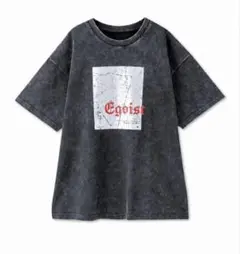 EGOIST×SUREVE ピグメント箔ボックスTシャツ