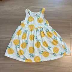 baby gap パイナップル柄 ワンピース 3歳用　100センチのサムネイル