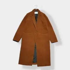 ENVYM アンビー チェスターコート ロングコート ブラウン Fのサムネイル