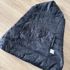 【BabyHopper 】フード付き抱っこひもカバー ダークグレー