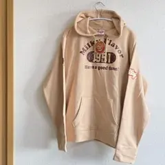 Milky ORIGINAL SHOP パーカー ベージュ XL