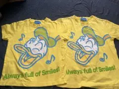 東京ディズニーリゾート ドナルドダック Tシャツ 100