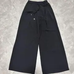GU ワイドパンツ ブラック S　⭐最終価格⭐