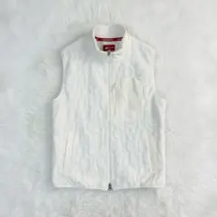 new balance golf ロゴボアハイネックフルジップ ベスト￼ M￼