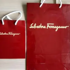 Salvatore Ferragamo ショップ袋 2枚セットのサムネイル