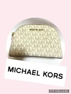 Michael Kors MKマイケルコース ロゴポーチ - メルカリ