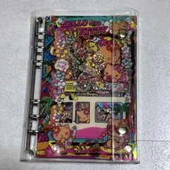 レア⭐︎日焼けキティ A6 シャカシャカシール帳 ハローキティシール帳 バインダー