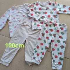 ユニクロ 長袖パジャマセット 100cm