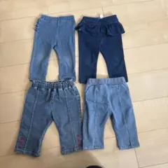 アプレレクール プティマイン デニム ズボン まとめ売り 80