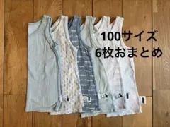 ユニクロ　コットンメッシュタンクトップ　6枚セット