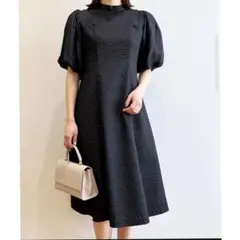 OPAQUE.CLIP✨オペークドットクリップ✨オーガンジージャカードワンピース