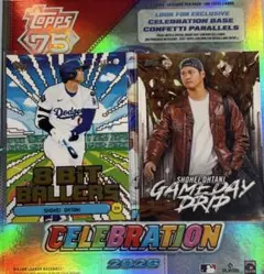 最新topps 2026 セレブレーション 限定 大谷翔平 インサート 2枚 