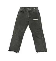 Vintage Levi's Black Denim 内股シングル 希少