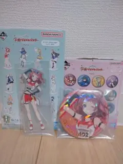 一番くじ 学マス 咲季 2点セット アクリルスタンド 缶バッジ