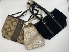 coach コーチ　ハンドバッグ　ショルダーバッグ　まとめ