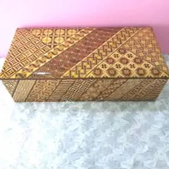 OTA MOKKO 太田木工◇道具箱 寄木細工② 伝統的工芸品 小田原箱根細工