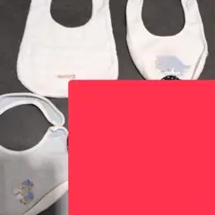 2025年購入ファミリア　ジェラピケ　SHIPSベビー用スタイまとめ売り 3枚組