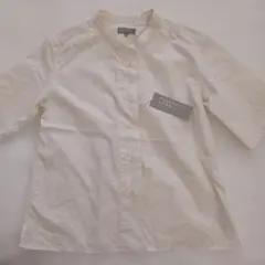 美品 マーガレットハウエル フェイバリット バンドカラーシャツ