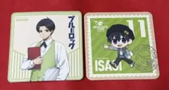 ブルーロック 潔世一 コースター 2種セット ブルロカフェ特典